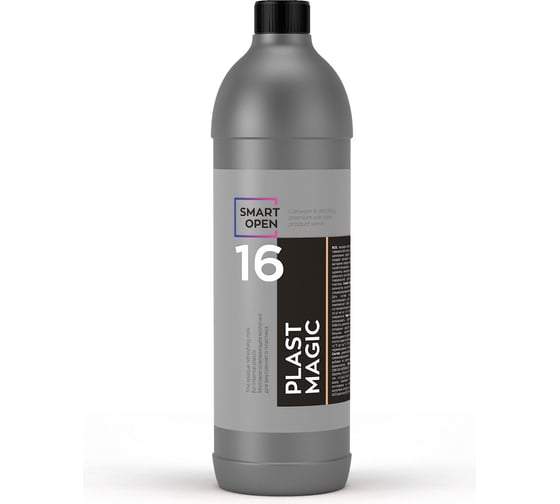 Изображение товара Матовое молочко для пластика автомобиля Smart Open 16 PLAST MAGIC полироль для авто 0.5 л 151605