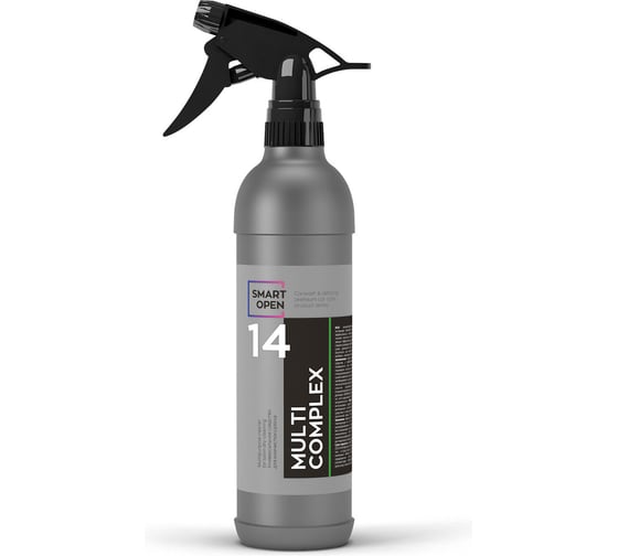 Изображение товара Универсальное средство для химчистки, очиститель интерьера салона автомобиля, очиститель салона 14 Multicomplex, 0,5 л Smart Open 151405