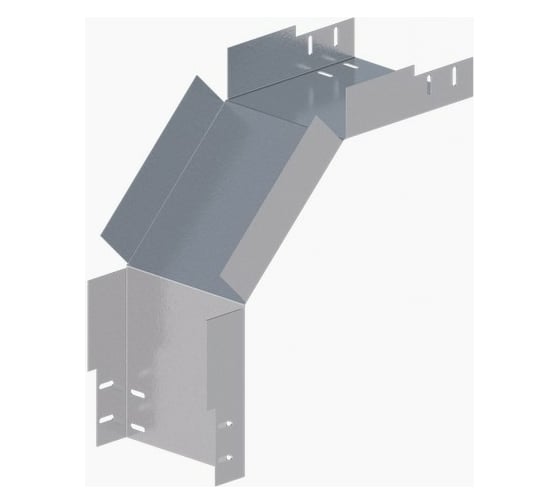 Изображение товара Вертикальный угловой лоток ОАО «СОЭМИ» вниз ЛМс-90Н 200х100-1,0ц УТ1,5 Н0121330624