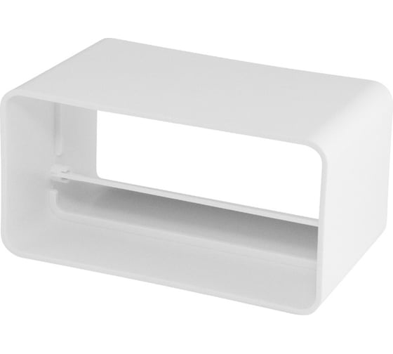 Изображение товара Соединитель для прямоугольных воздуховодов с обратным клапаном TDM ELECTRIC белый, 60х120 SQ1807-1751