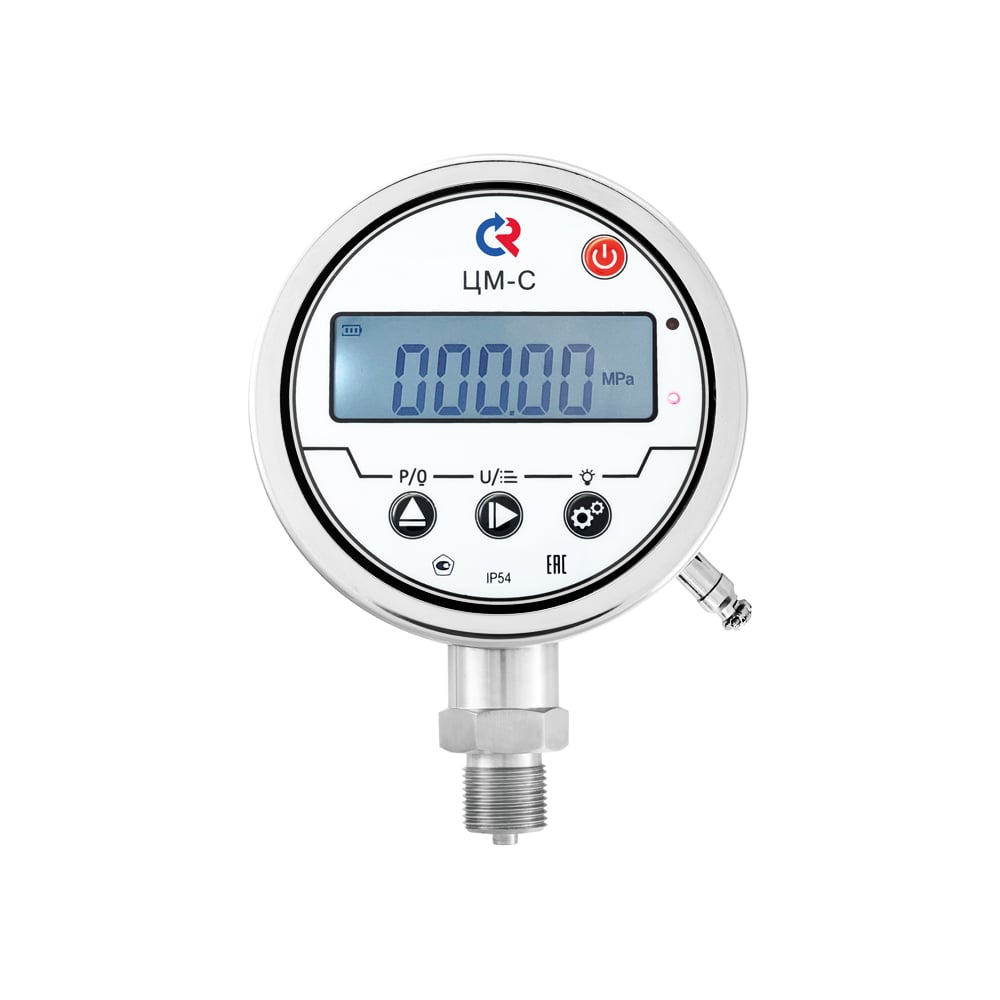 Манометр цифровой РОСМА 100мм, ЦМ-C-И-521Р, диапазон 0-1,6MPa УТ-00054497