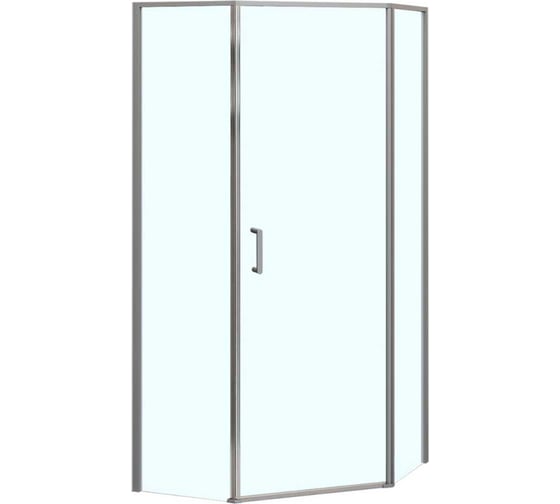 Изображение товара Душевое ограждение Azario Сакура DIA-90х90х195, прозрачное стекло 6 мм, профиль матовый графит AZ-21C-90-MGR-CL 00104905