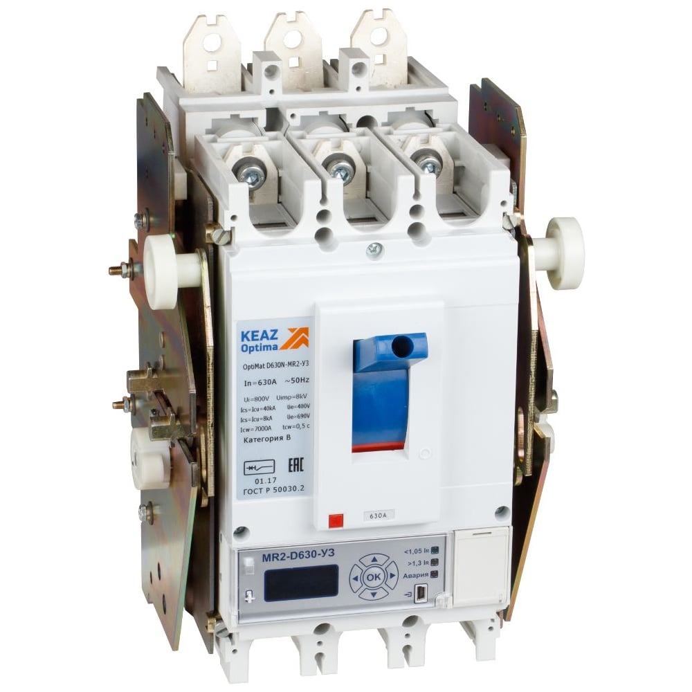Комплект для выдвижного присоединения КЭАЗ OptiMat D400.D630-320-630А-ОМ4-РЕГ 244099