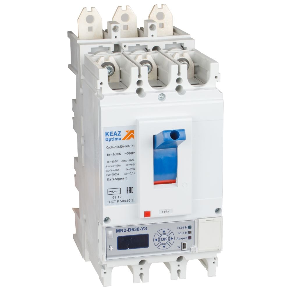 Комплект для втычного присоединения КЭАЗ OptiMat D400,.D630-320-630А-ОМ4-РЕГ 244097