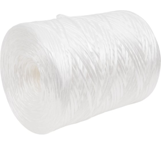 Изображение товара Полипропиленовый шпагат Komfi 500 м, 1000 текс, белый 127441