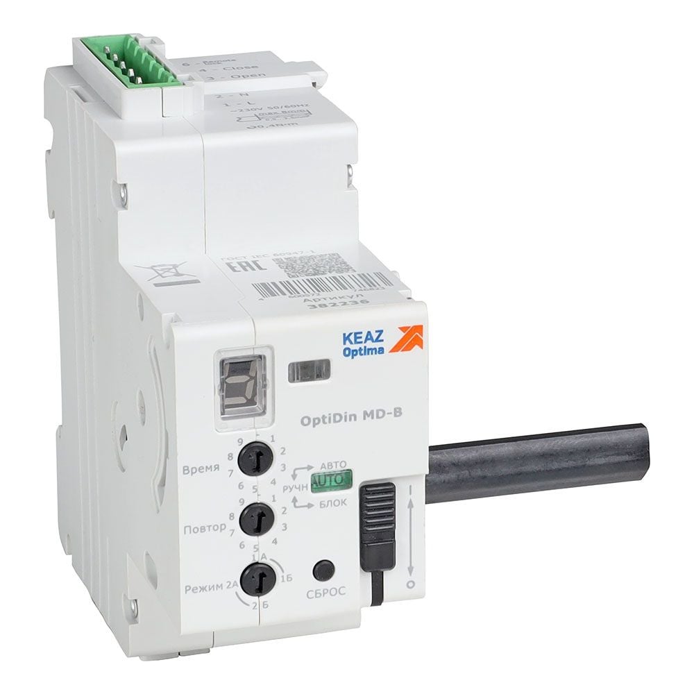 Моторпривод КЭАЗ OptiDin MD-B-УХЛ4 382236