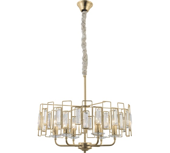 Изображение товара Люстра Rivoli Waltraud 1028-206 6хЕ14 40 Вт хрусталь классика, Б0052465