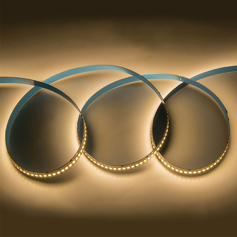 Лента светодиодная General Lighting Systems GLS-2835-240-19.2-12-IP20-3 3000К-тепло-белый свет 240диод/м 19,2Вт/м 12В IP20 катушка 50м 501080