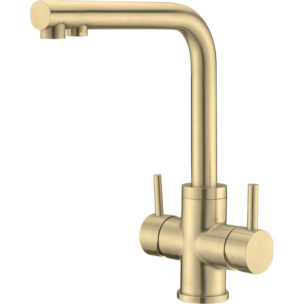 Кухонный смеситель Oulin OL-8021 Matt Gold