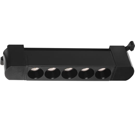 Изображение товара Светильник трековый однофазный General Lighting Systems GTR-10-1-IP40 линейный линза 900Лм 10Вт 4000K IP40 черный 580105