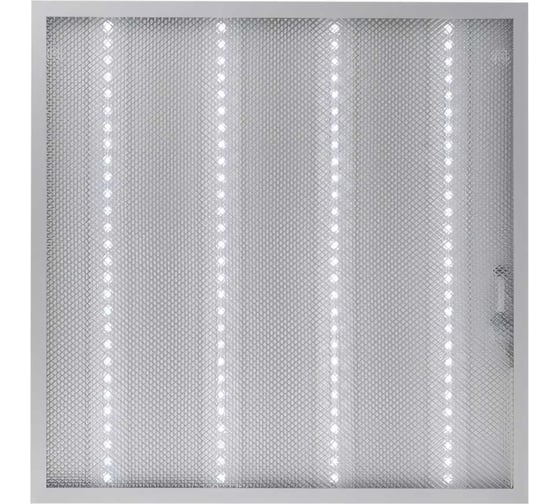 Изображение товара Светодиодный светильник с драйвером SONNEN АРМСТРОНГ ЭКО, 4000K, 595x595x19, 36Вт, прозрачный 237152