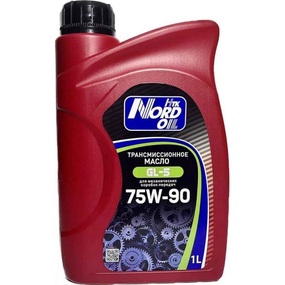 Изображение товара Трансмиссионное масло NORD OIL GL-5 75W-90 1л для механической коробки передач Изображение товара Трансмиссионное масло NORD OIL GL-5 75W-90 1л для механической коробки передач
