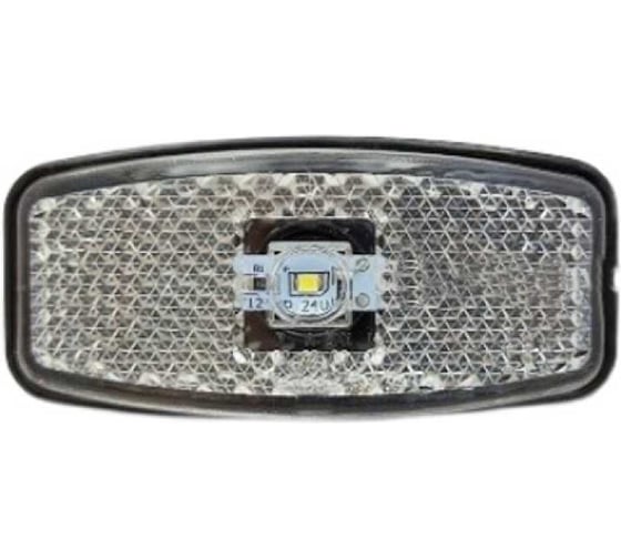 Изображение товара Фонарь маркерный LED ТехАвтоСвет, 12–24 В, прозрачный, разъём евро, 1 шт АФ-12-01