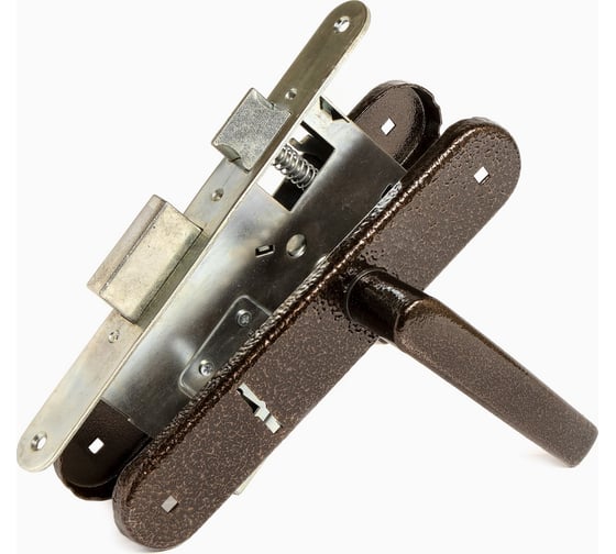 Изображение товара Врезной замок ПТИМАШ ЗВ9 КЛАССИКА медь А1424