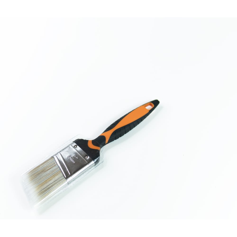 Кисть плоская скошенная MAITRE DECO TOOLS 50 мм, искусственная щетина для малярных работ MD IN00001