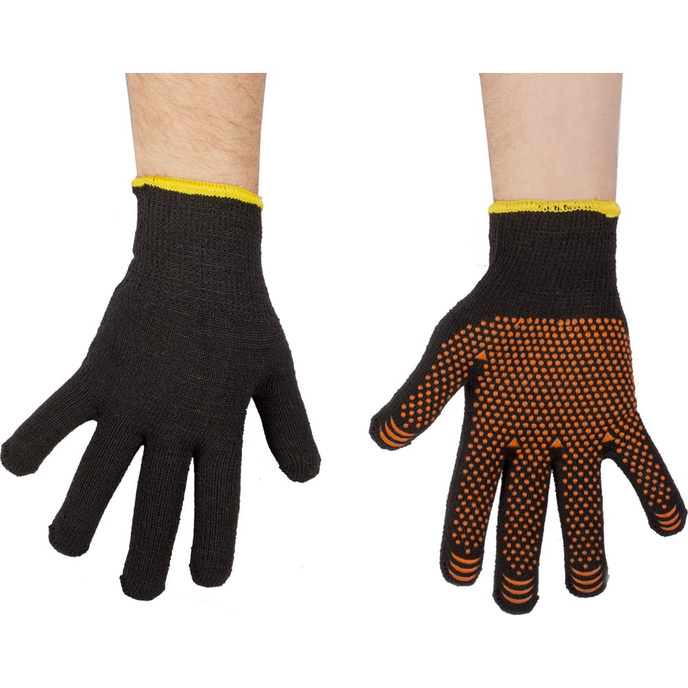 Утепленные защитные перчатки AMIGO перчатки защитные черные m
