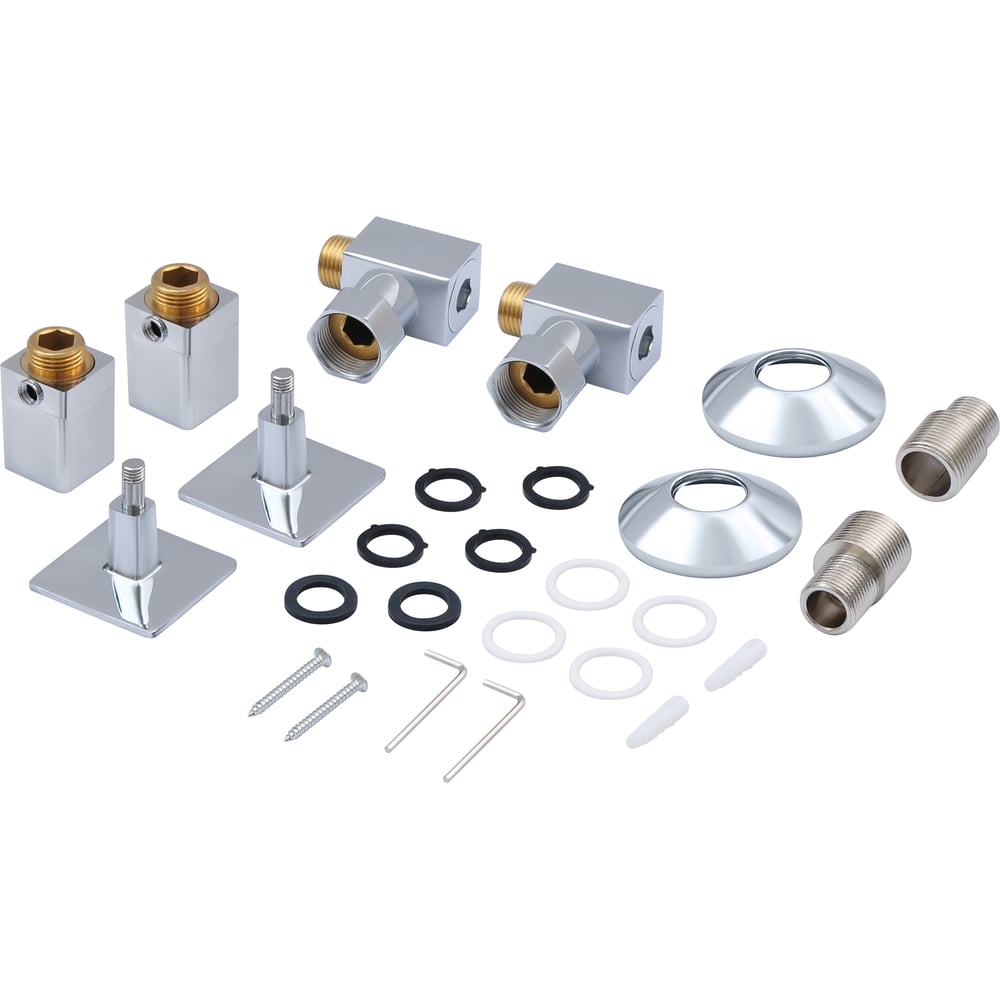 Комплект квадратный для п/с SG 549/2SCH040504CN 3/4ВРх1/2НР с эксцентр., отраж., SG549/2SCH040504CN