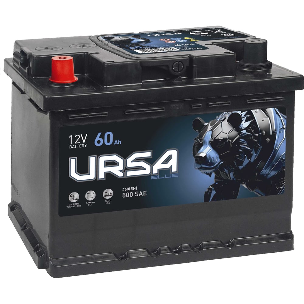Изображение товара Аккумуляторная батарея URSA Blue 60Ah L+ UU601 Изображение товара Аккумуляторная батарея URSA Blue 60Ah L+ UU601