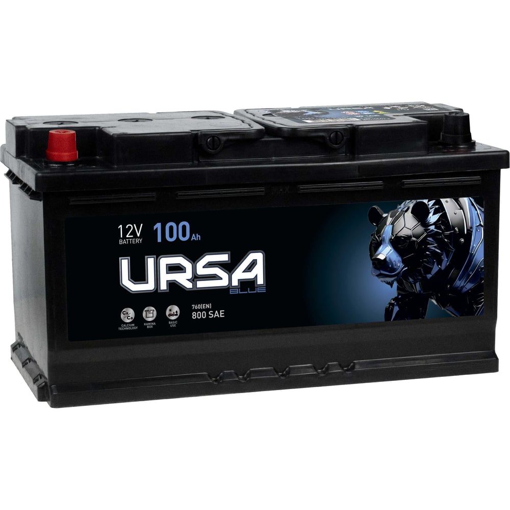 Изображение товара Аккумулятор URSA Blue 100Ah L+ для грузовых автомобилей и спецтехники Изображение товара Аккумулятор URSA Blue 100Ah L+ для грузовых автомобилей и спецтехники