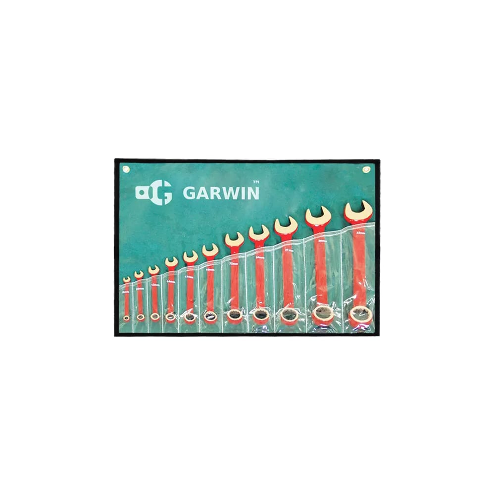 Набор ключей Garwin комбинированных искробезопасных 10-32 мм, 10пр. GSK-0210