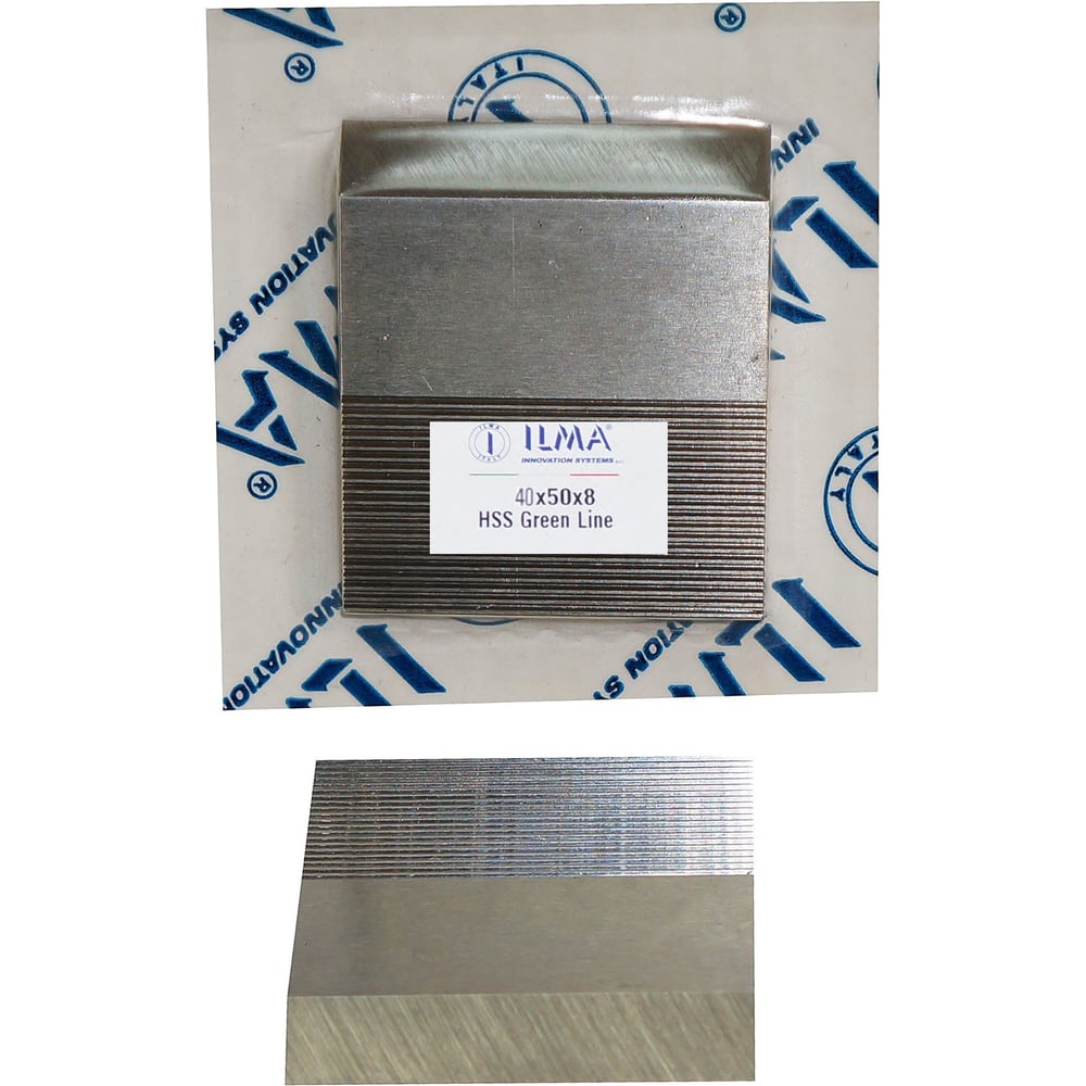Изображение товара Нож бланкетный ILMA HSS 40х50х8 GREEN LINE Изображение товара Нож бланкетный ILMA HSS 40х50х8 GREEN LINE