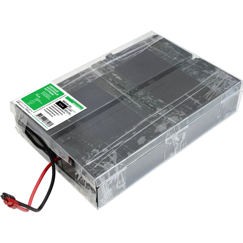 Сменный батарейный картридж МНОГОТОКА RBC94-2U Practic (TrippLite) для ИБП APC: 48 В, 9 Ач, 11,88 кг, RBC94-2U Practic (TrippLite)