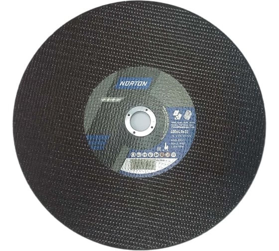 Изображение товара Отрезной круг по стали NORTON 400x4x32мм 77252832996