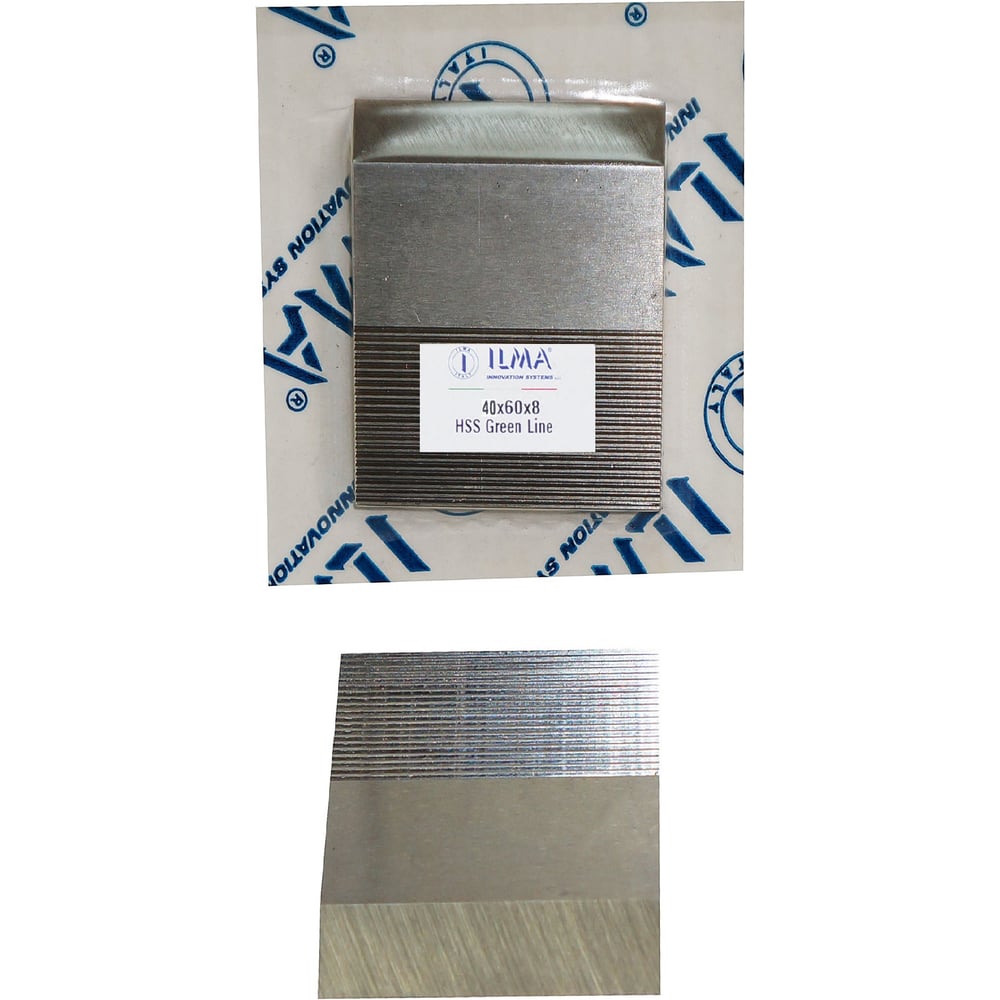 Изображение товара Нож бланкетный с насечкой HSS 40х60х8 GREEN LINE ILMA HGL40608 пр Изображение товара Нож бланкетный с насечкой HSS 40х60х8 GREEN LINE ILMA HGL40608 пр