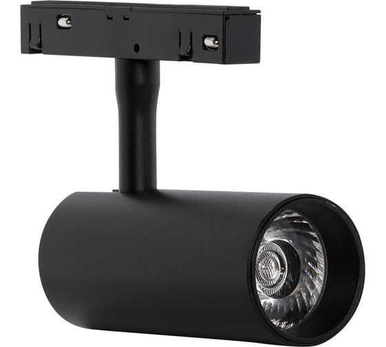 Изображение товара Светодиодный LED магнитный трековый светильник Smartbuy 12Вт 48В 4000K IP20 Черный SBL-TKMB3-12w-4K