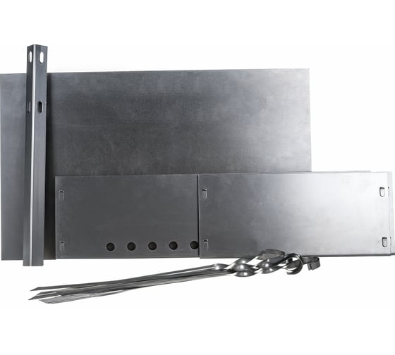 Изображение товара Разборный мангал Gigant в сумке, 500x300x140 мм, сталь 0.7 мм, 6 шампуров GCB-02