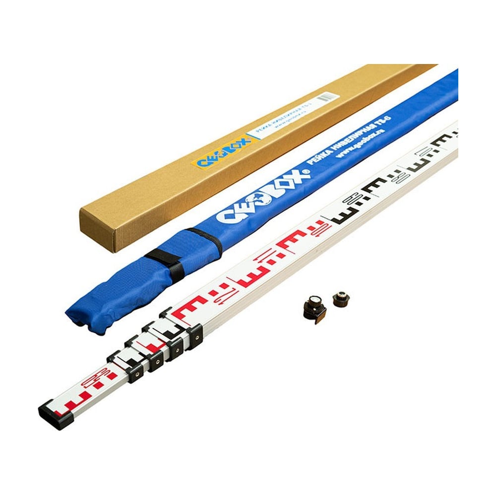 Рейка телескопическая GEOBOX TS-6 600123