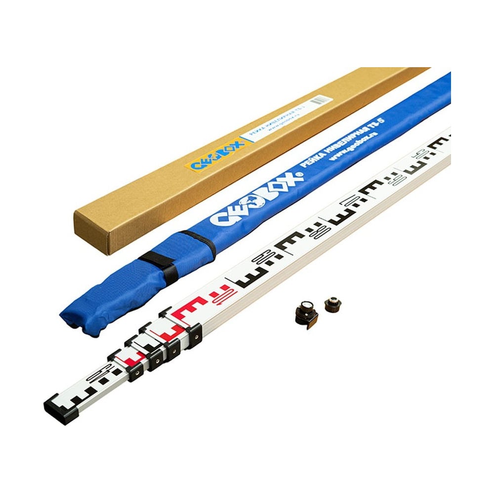 Рейка телескопическая GEOBOX TS-5 600105