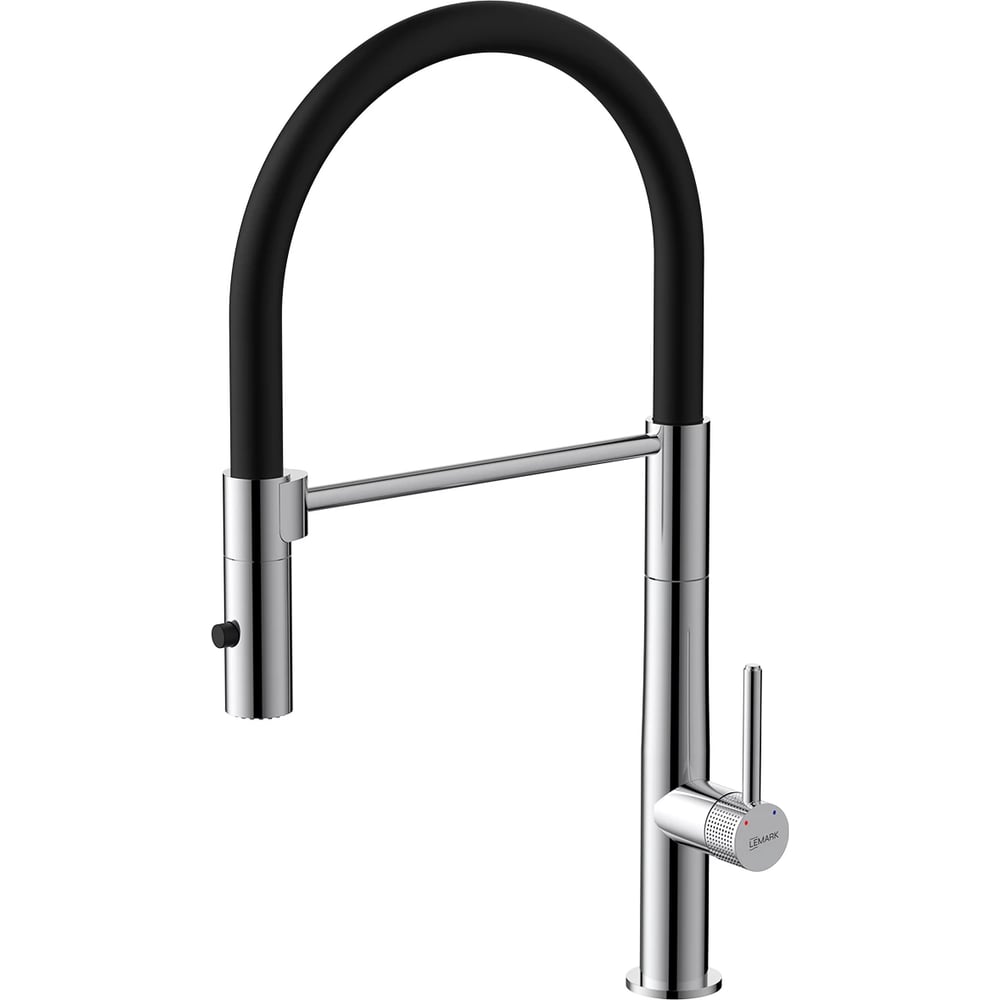 Смеситель для кухни с гибким изливом LEMARK Белуга, хром LMF-8074B-C