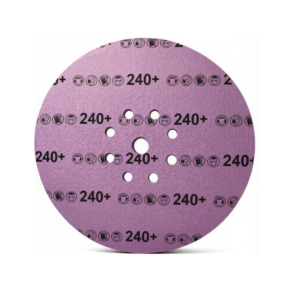 Круг шлифовальный PremFix Ceramic 775 Velcro P240 Binic Abrasive (Ø225мм/9 отв), 25 шт PF77599H240