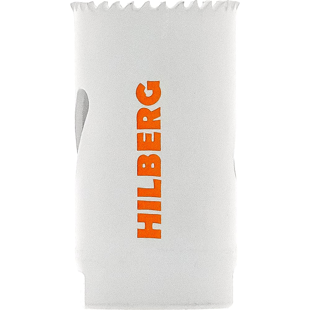 Коронка биметаллическая по металлу HILBERG 27мм, мелкий зуб, Hilberg Bi-Metal Cobalt 8% (М42) CMS027
