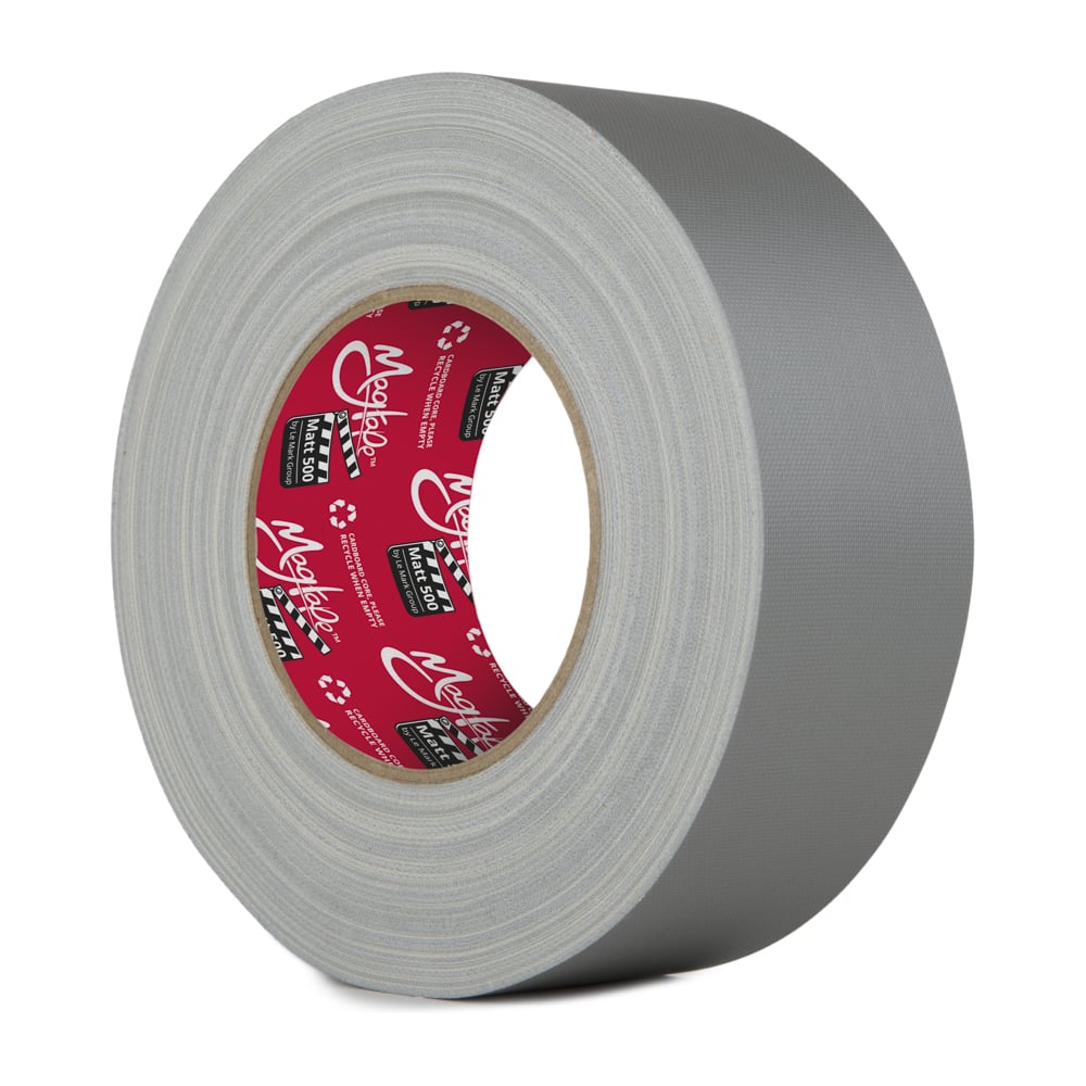 Клейкая лента Matt 500 - Гаффа тейп Magtape 50 мм х 50 м серая CT50050S