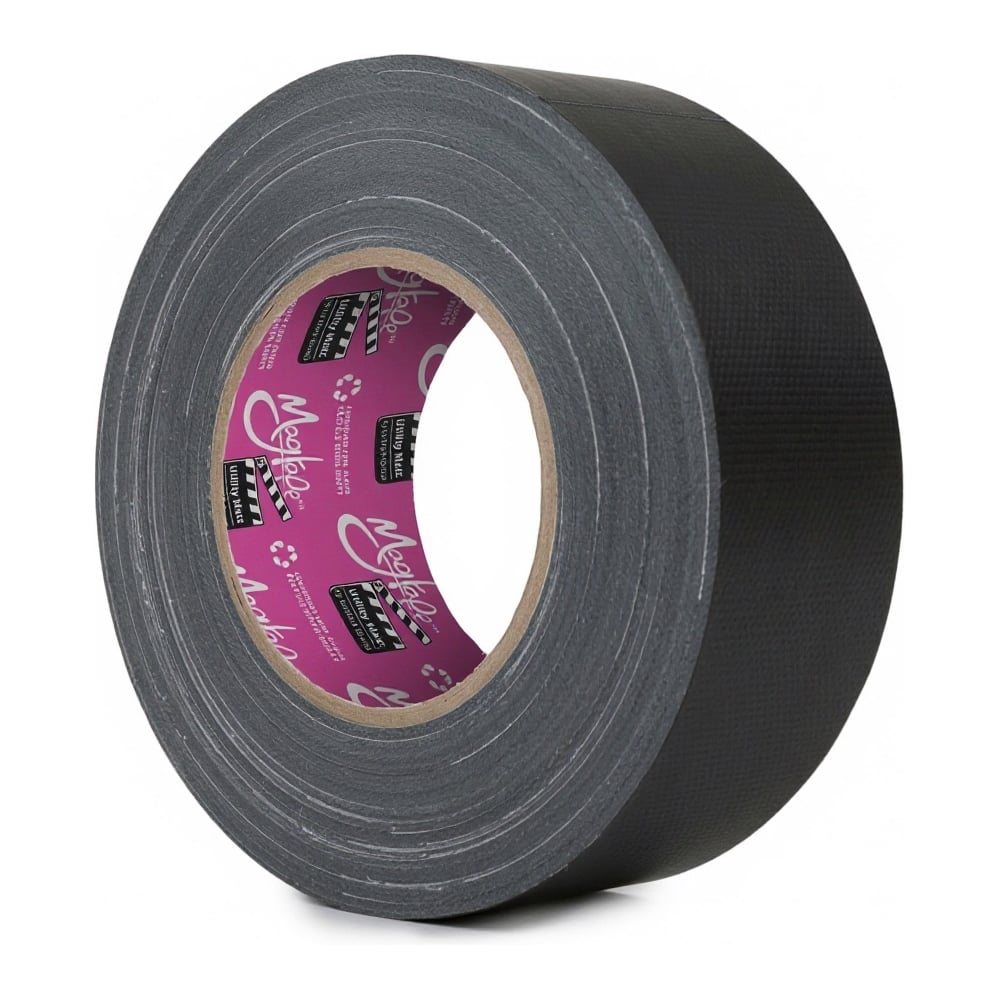 Клейкая лента Utility Matt - Гаффа тейп Magtape 50 мм х 50 м черная CTMATTUT50BK