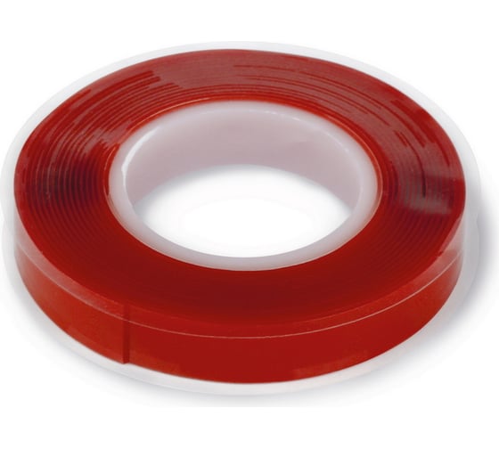 Изображение товара Двусторонняя акриловая клейкая лента Smartbuy 0.8x12 мм, 3 метра, прозрачная SBE-DST-12-03-t