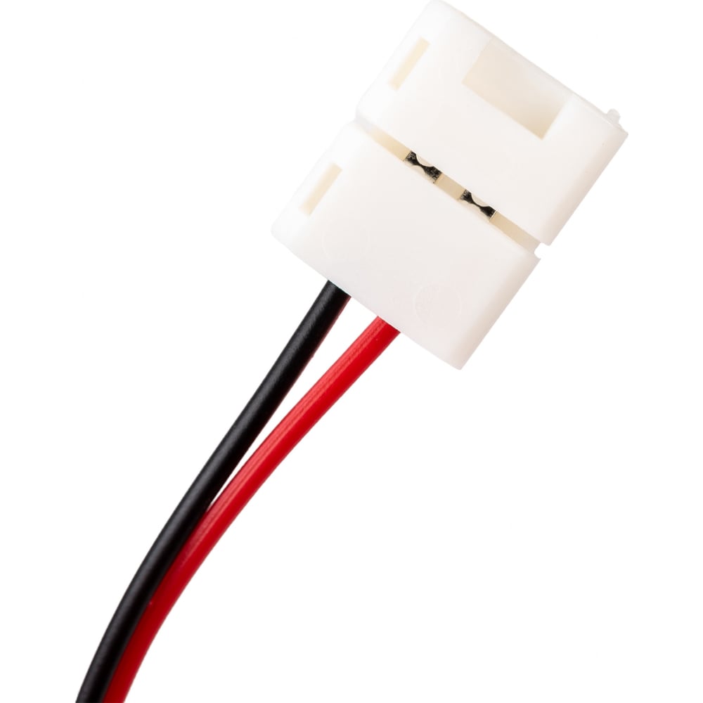 Изображение товара Выводной коннектор Wolta Decor 15 см для светодиодной моно ленты шириной 8 мм, артикул WLS-A-01