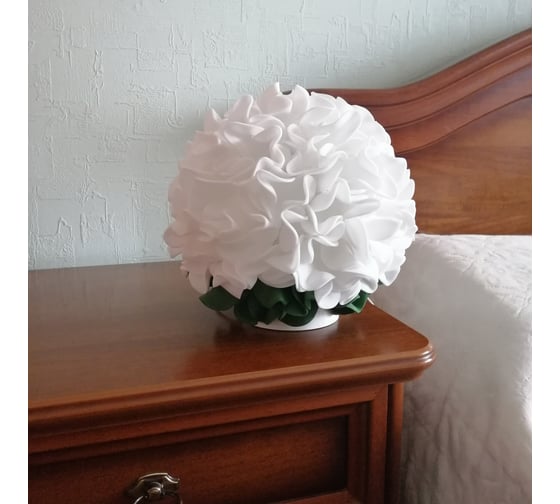 Изображение товара Светильник декоративный Uniel со сменной лампой T/RGB+WHITE/150C/A Гортензия Северное сияние ULW-R07 UL-00008631