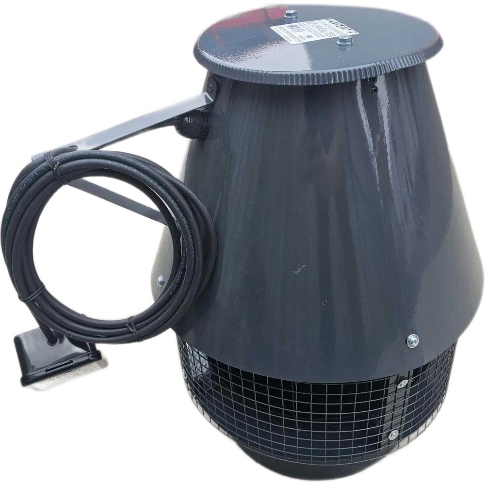 Изображение товара Вентилятор жаростойкий VANVENT ВКР 150 (0,37*1500*220 V) RAL 7024