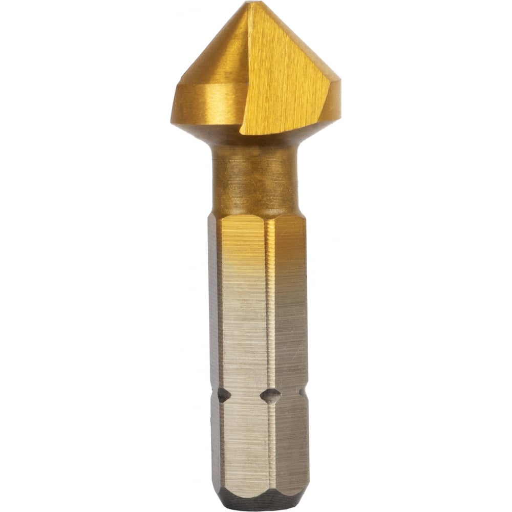 Зенковка Debever Machining Solutions ø12,4 мм, HSS, TiN, 90, шестигранный хвостовик, DB-8012490HTN