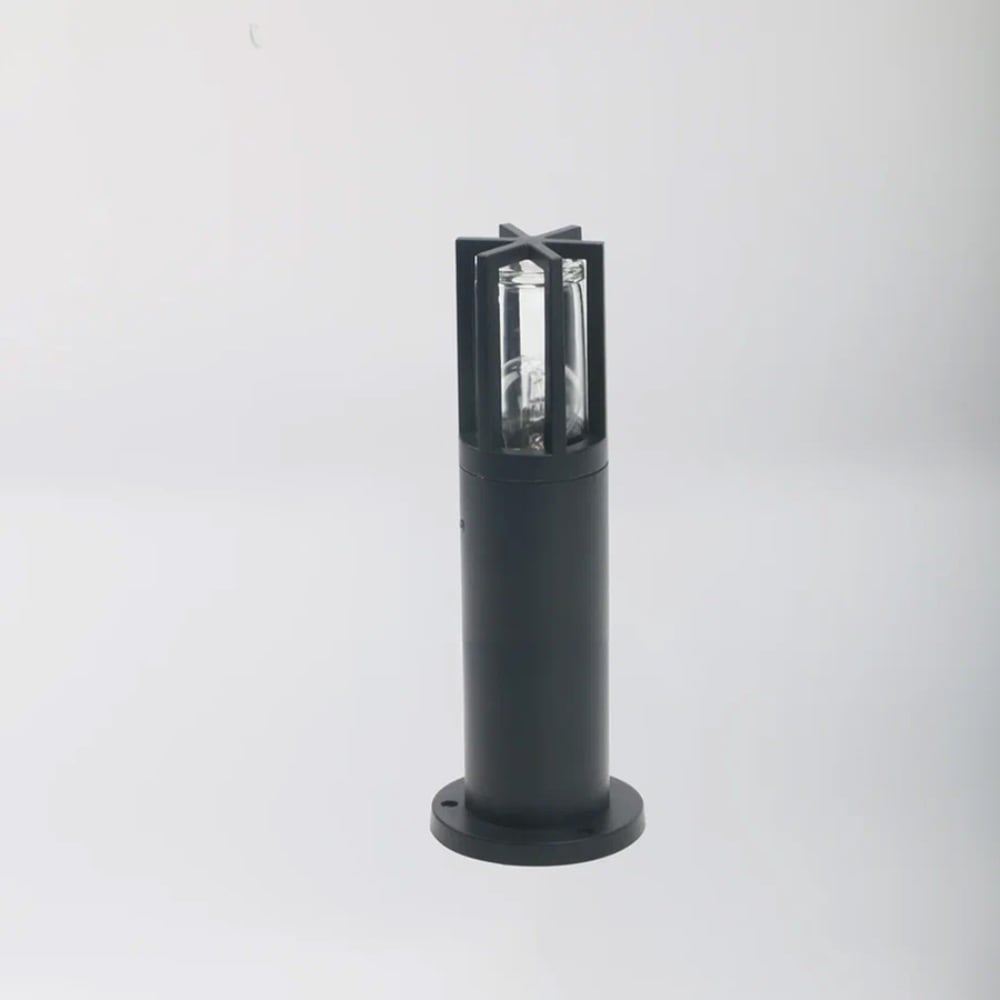 Светильник General Lighting Systems садово-парковый GPF-E27-M-IP65 Черный Средний Сириус Столб IP65 Металл под лампу Е27 70см 662612