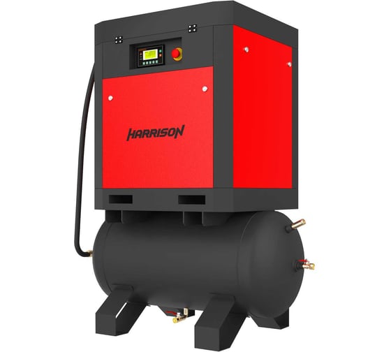 Изображение товара Винтовой компрессор с ресивером и осушителем Harrison 600 л/мин, 10 бар, 300 л HRS-94600TD3