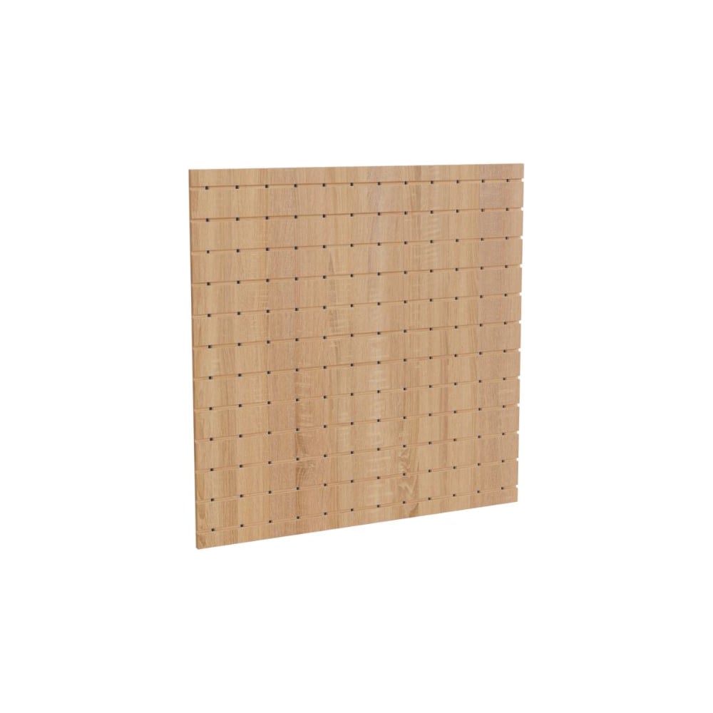 Кросспанель ламинированная Абботт 60х60х1, дуб сонома KMW0606-oak
