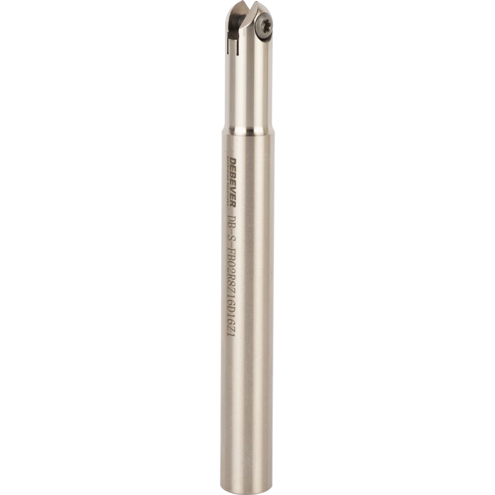 Корпус сферической фрезы Debever Machining Solutions R8, D=16 мм, dхв=16 мм, 1 кромка, Standart DB-S-FB02R8Z16D16Z1