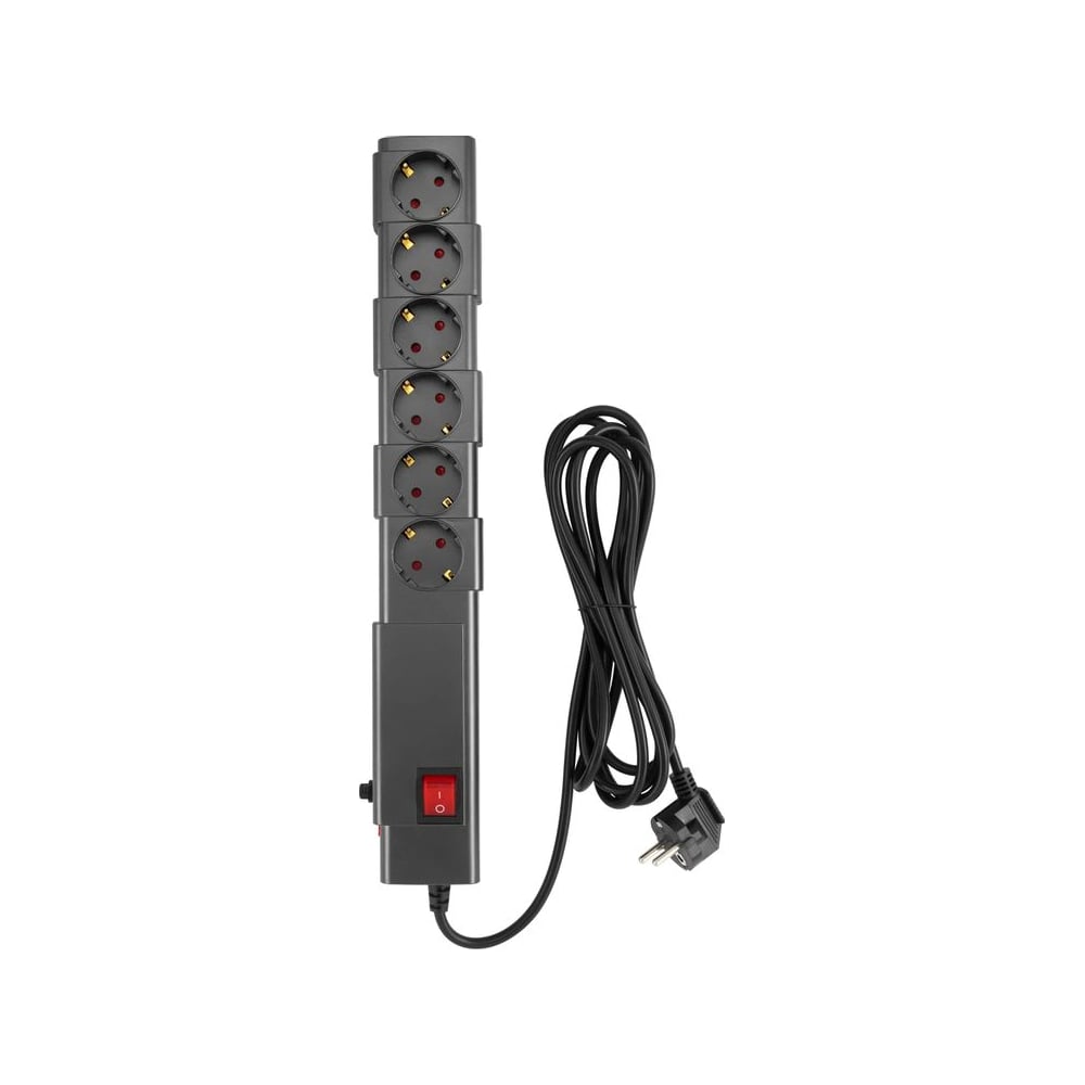 Сетевой фильтр Buro 600SPro-16-3-G 3м (6 розеток) графитовый (коробка) 2098592