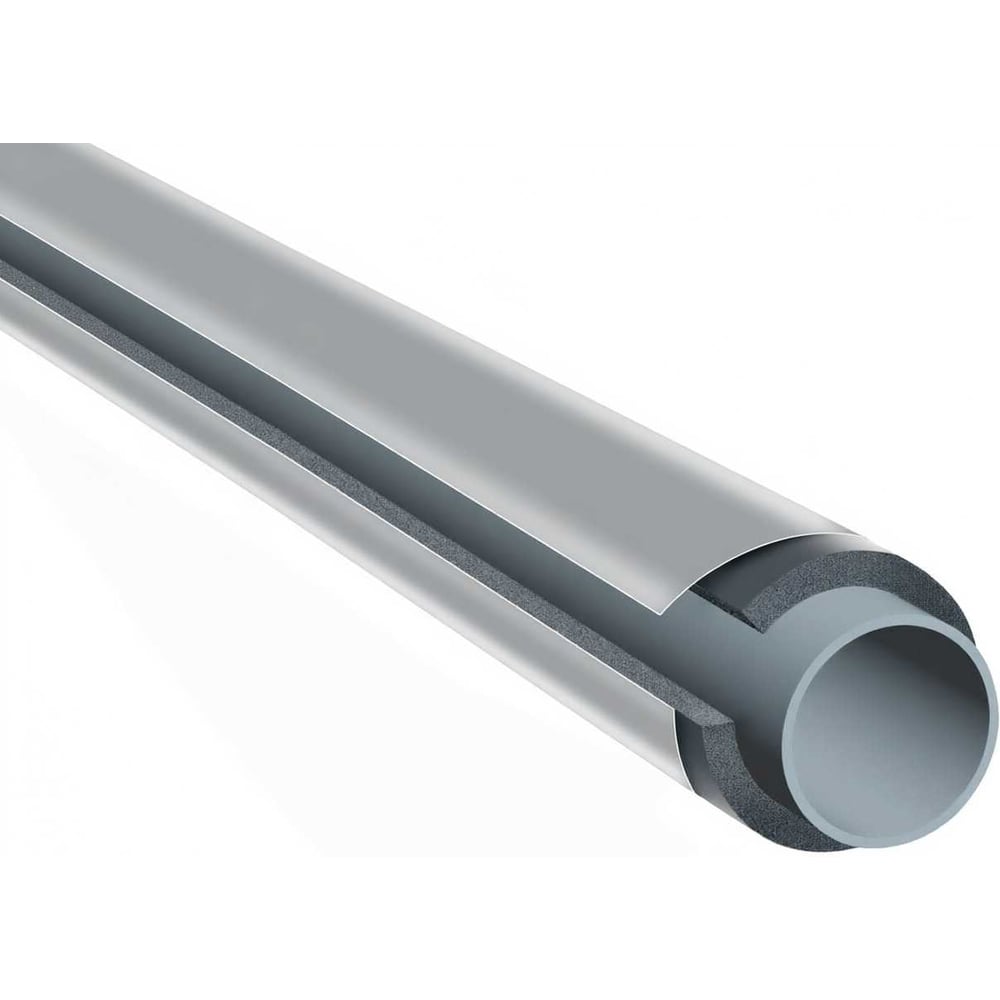 Трубка K-FLEX 25x076-1 ST IC CLAD SR 8 штук в упаковке 25076214303CS