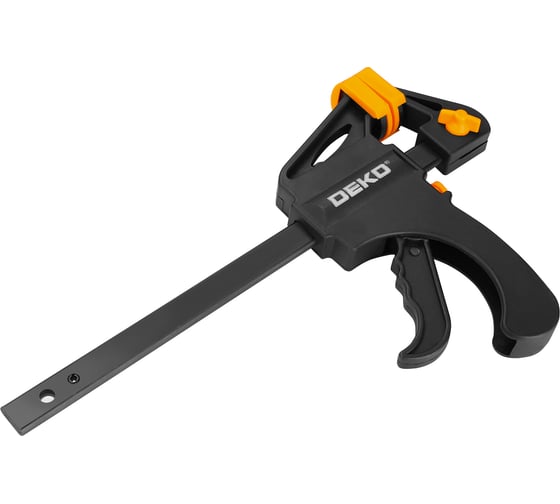 Изображение товара Быстрозажимная струбцина DEKO CL01 200 мм 065-0554