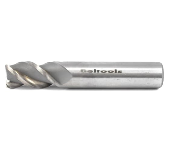 Изображение товара Фреза концевая Beltools 12х26х83 HSS Z=5 ц/х dхв=12мм исп1 с торцевым зубом ГОСТ 32831-2014 ri.190.586
